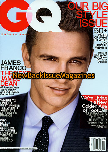 GQ 9/08,James Franco,Minka Kelly,Aimee,Keri Hilson,NEW | eBay