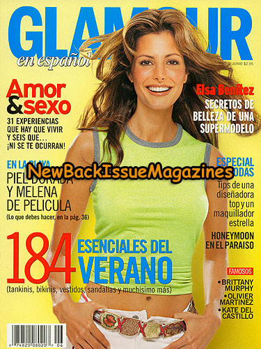 Spanish Glamour 6/04,Elsa Benitez,Brittany Murphy,*BRAND NEW
