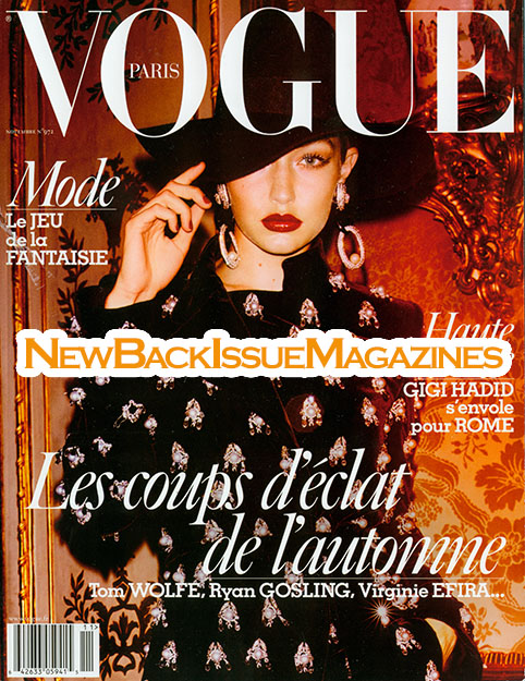 雑誌 Glamour France Magazine November 2016